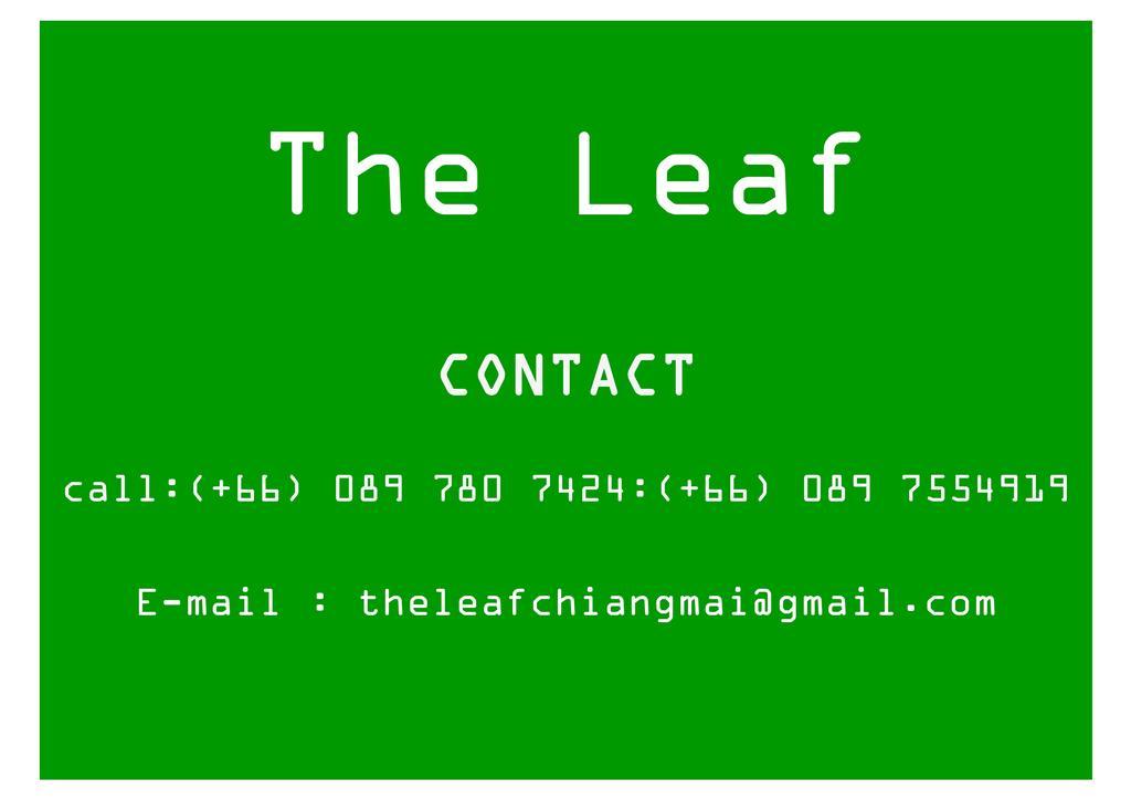 צ'יאנג מאי The Leaf Chiangmai Service Apartment מראה חיצוני תמונה