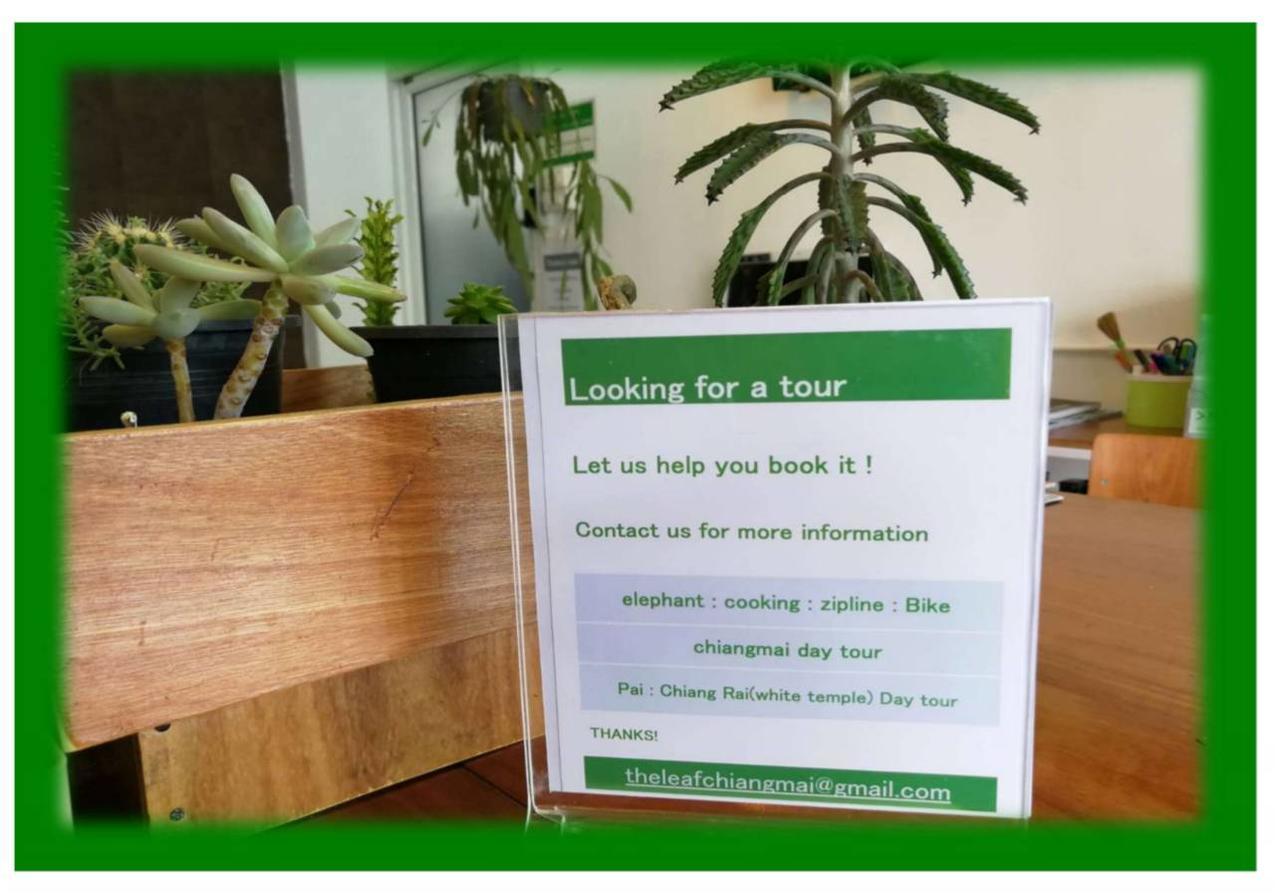 צ'יאנג מאי The Leaf Chiangmai Service Apartment מראה חיצוני תמונה